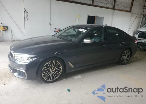 2018 BMW M550Xi из США, поврежденный, VIN WBAJB9C58JB035267